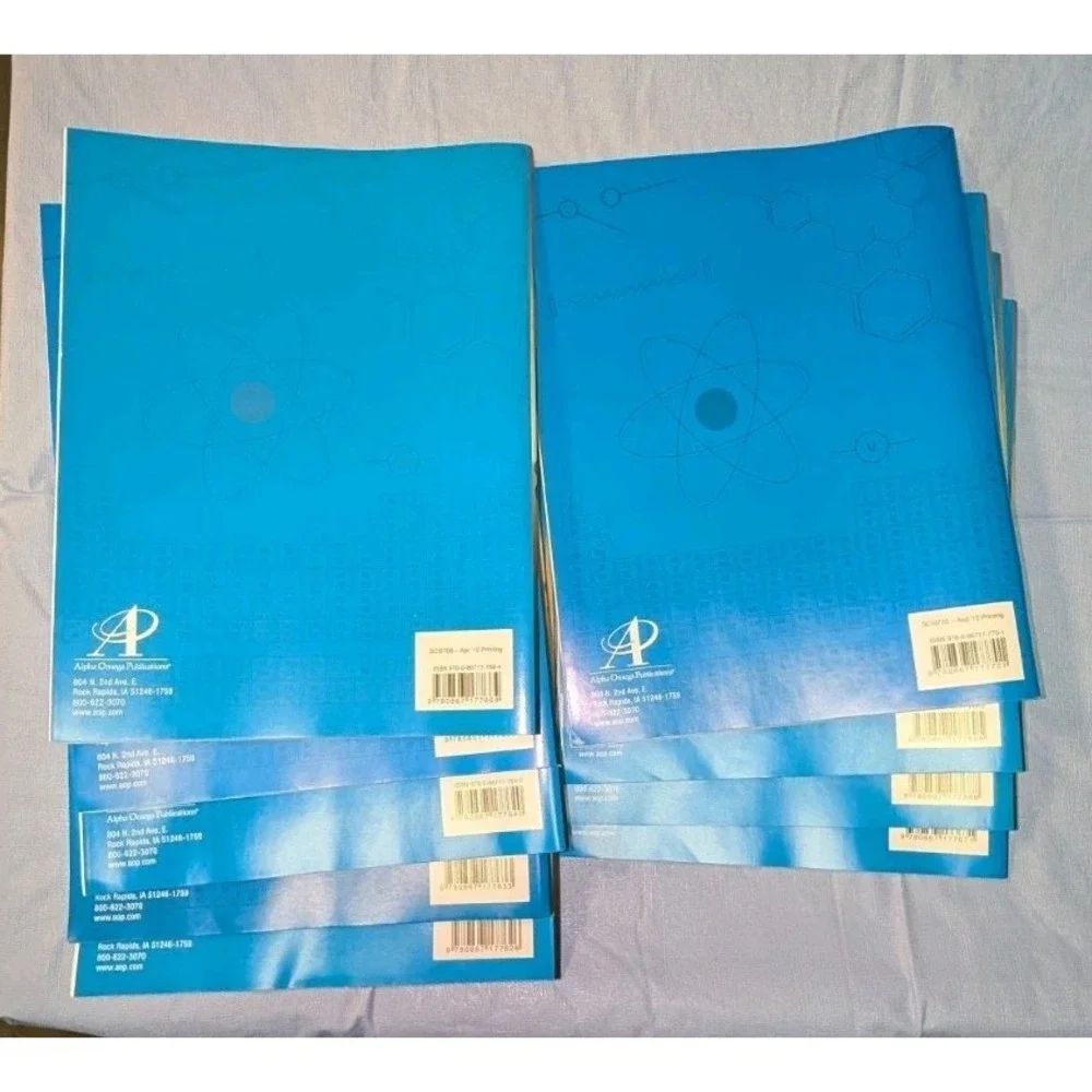 Lifepac Science Student Books Grade‎ 7 Workbooks Unit 2-10 New Never Used
